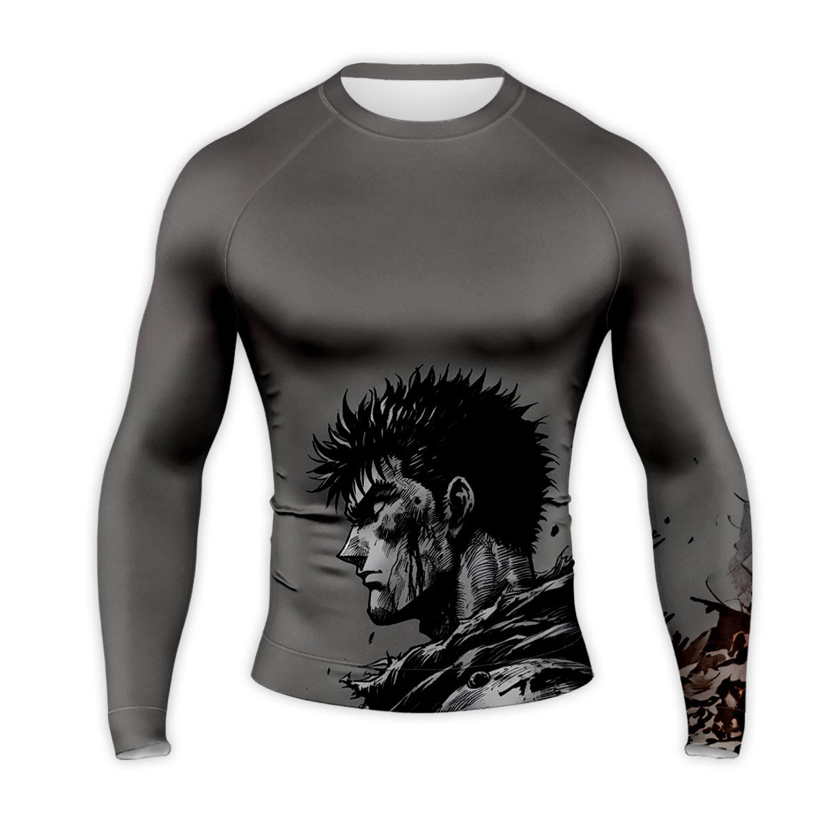 Berserker Guts Fierce Portrait Anime Apparel