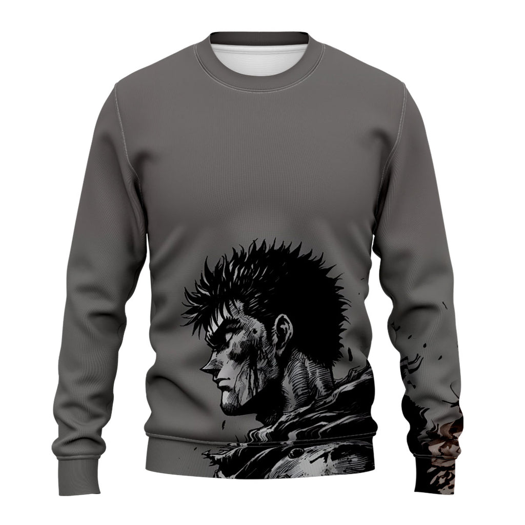 Berserker Guts Fierce Portrait Anime Apparel