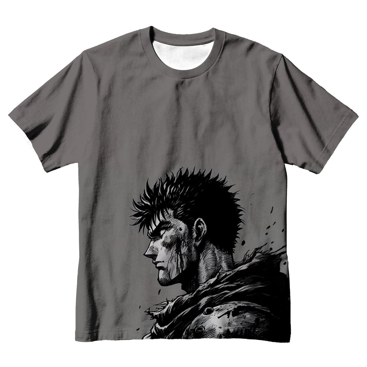 Berserker Guts Fierce Portrait Anime Apparel