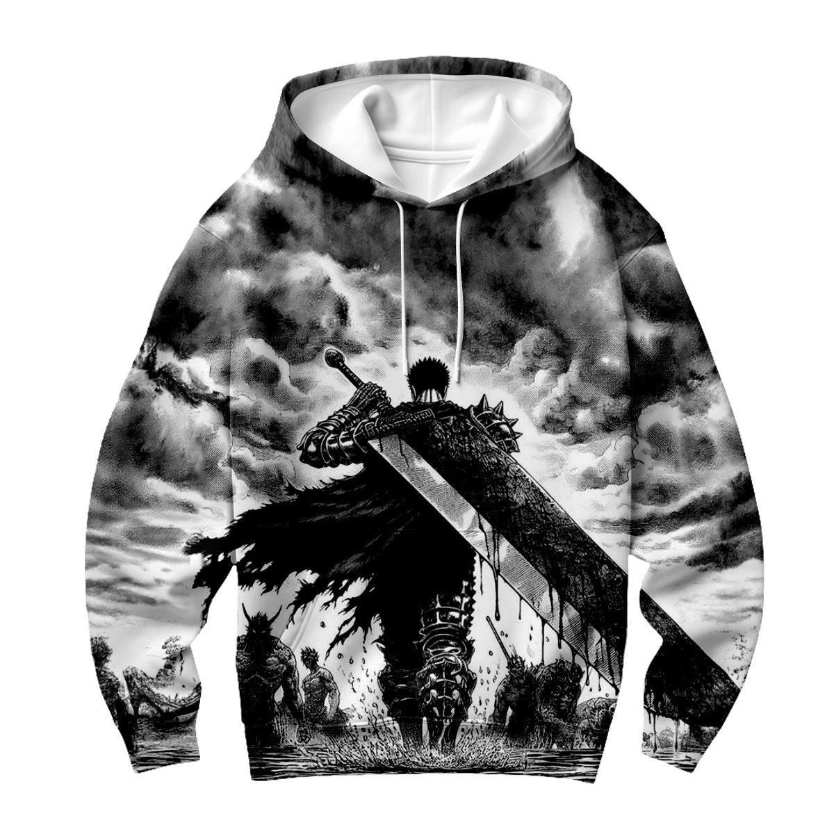 Berserker Guts Greatsword Back View Anime Apparel