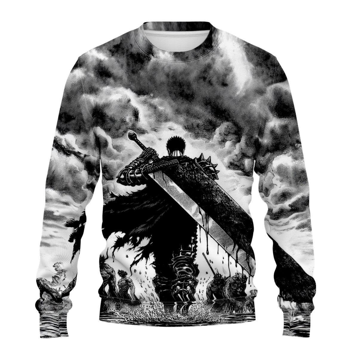 Berserker Guts Greatsword Back View Anime Apparel