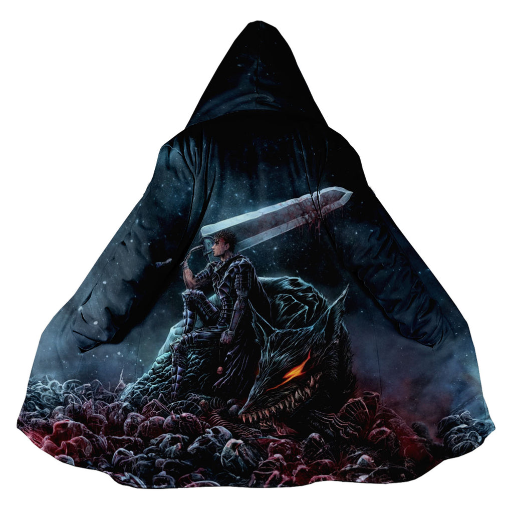 Berserker Guts Riding Demon Anime Apparel
