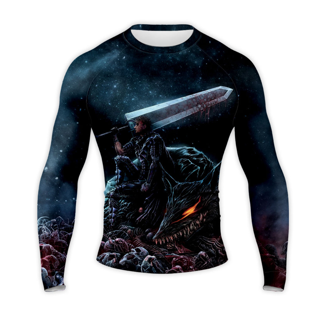 Berserker Guts Riding Demon Anime Apparel