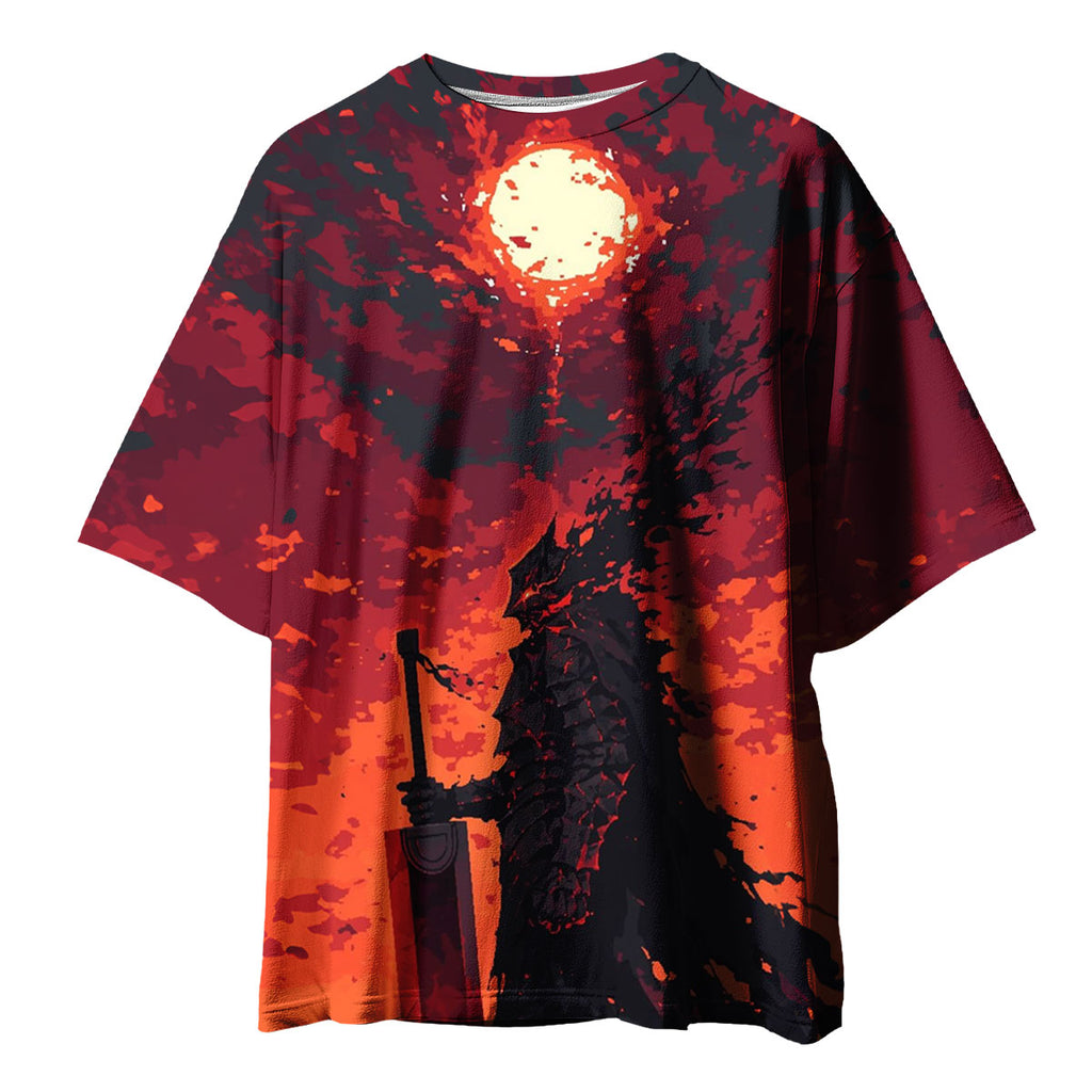 Berserker Guts Standing With Sword Anime Apparel