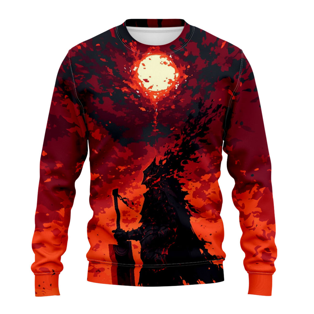 Berserker Guts Standing With Sword Anime Apparel