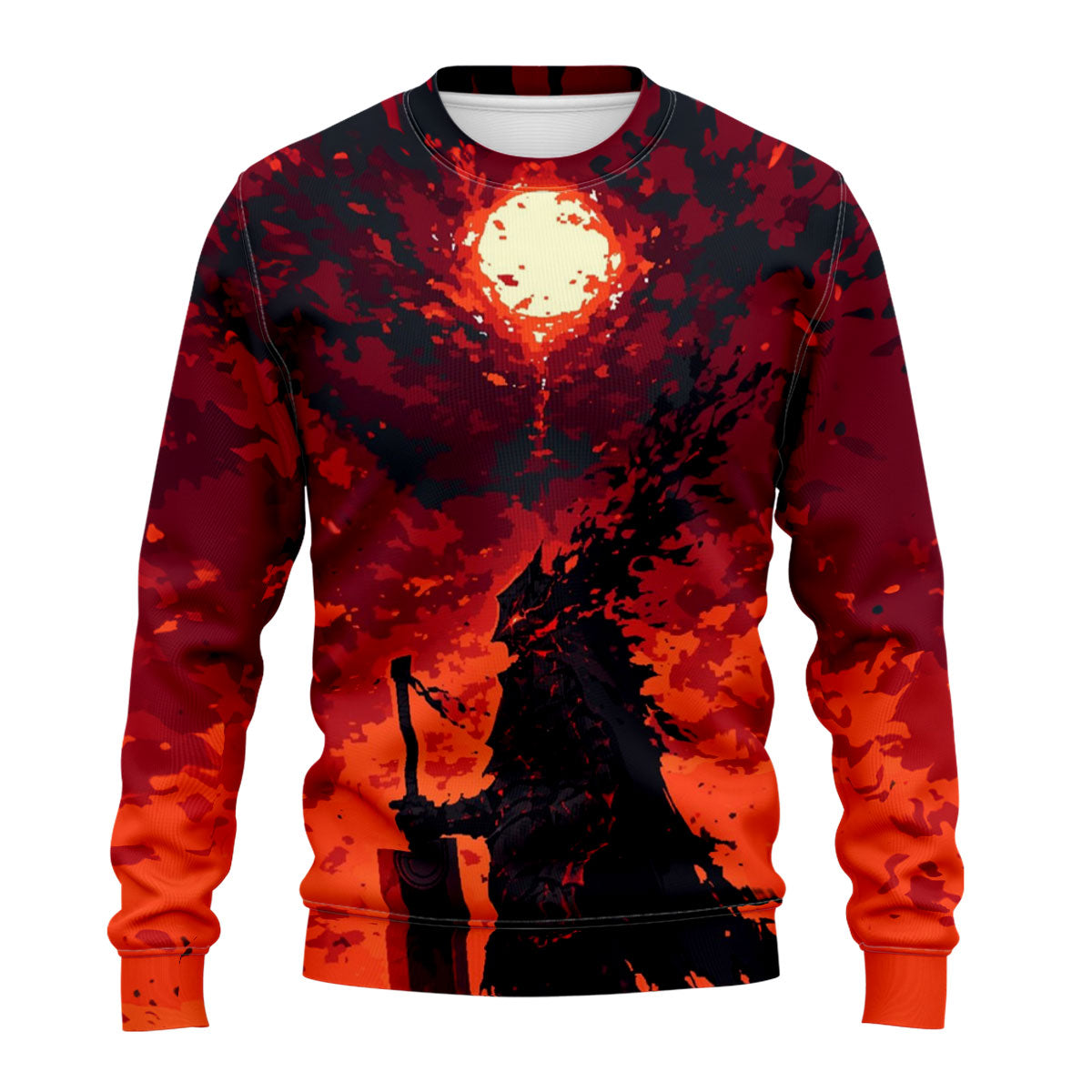 Berserker Guts Standing With Sword Anime Apparel