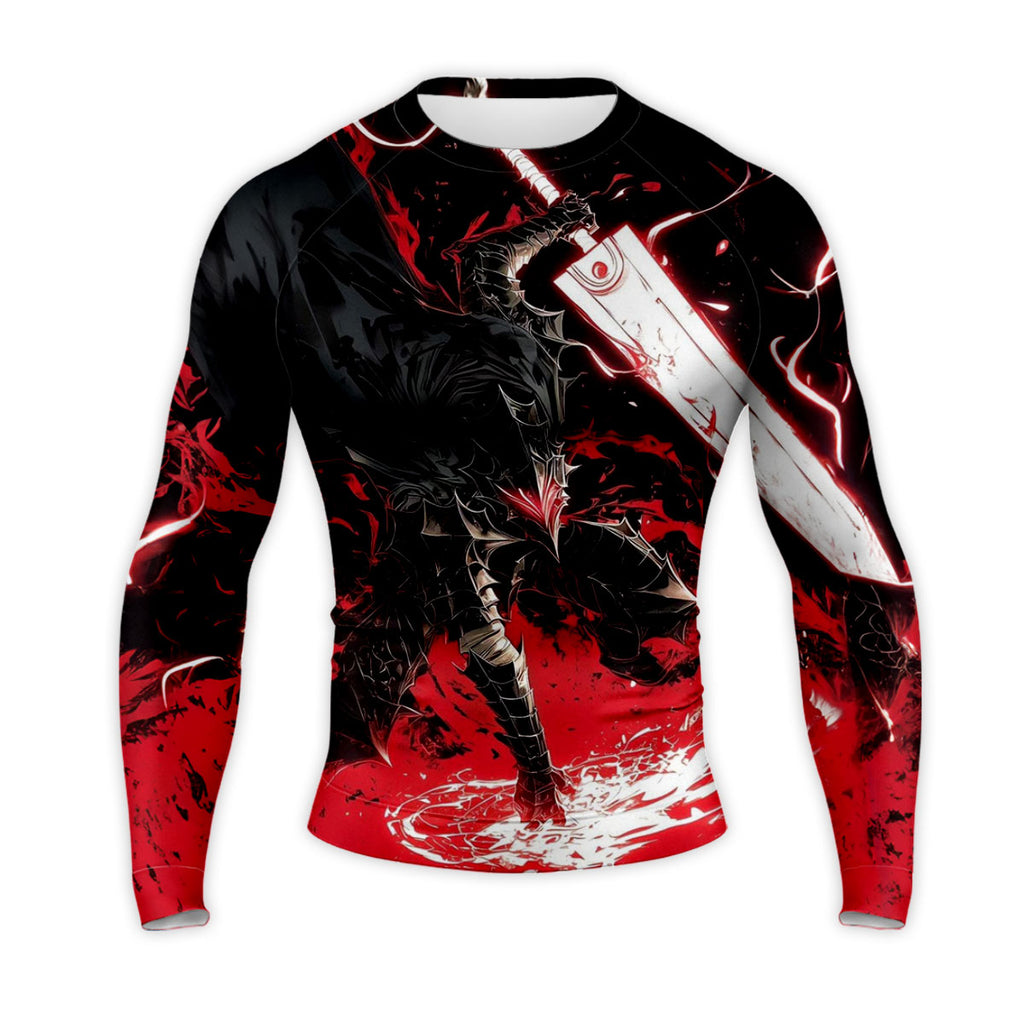 Berserker Guts Wielding Greatsword Anime Apparel
