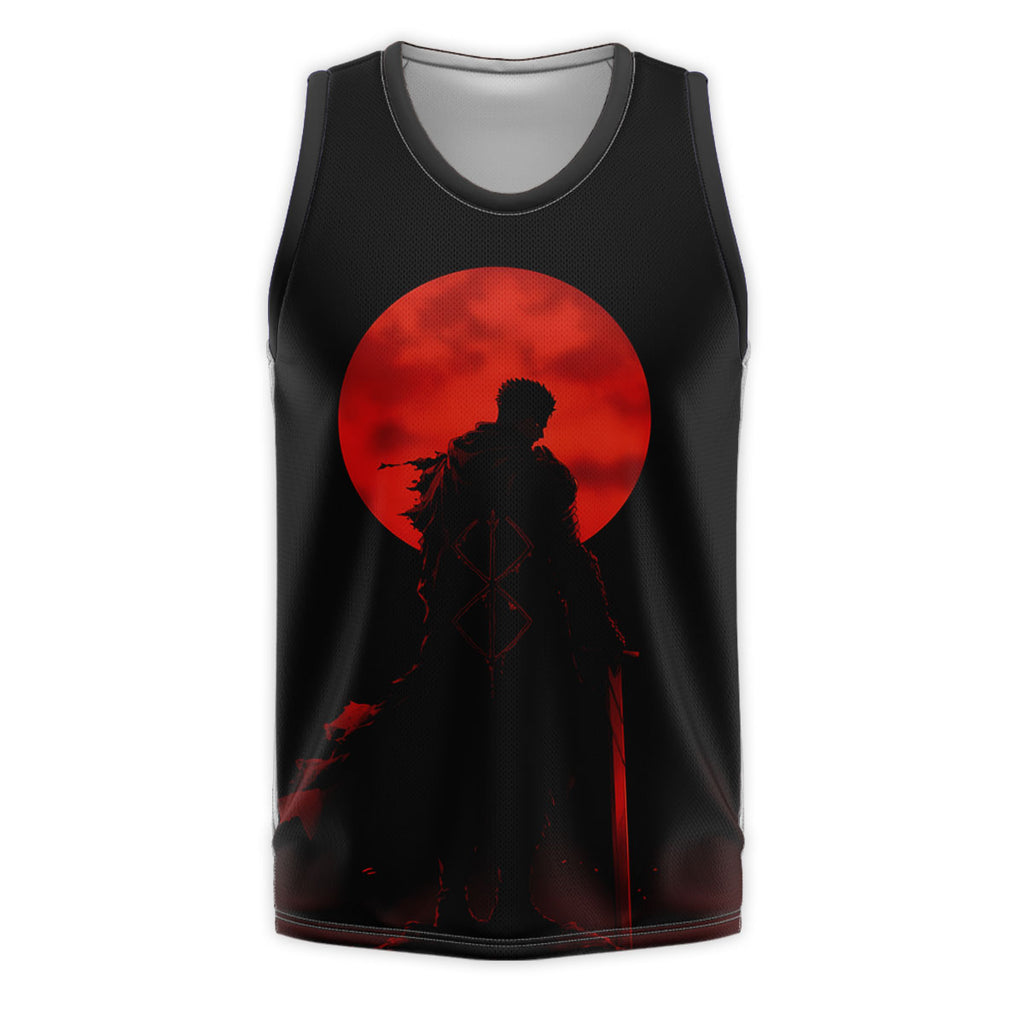 Berserker Guts Wielding Sword Anime Apparel