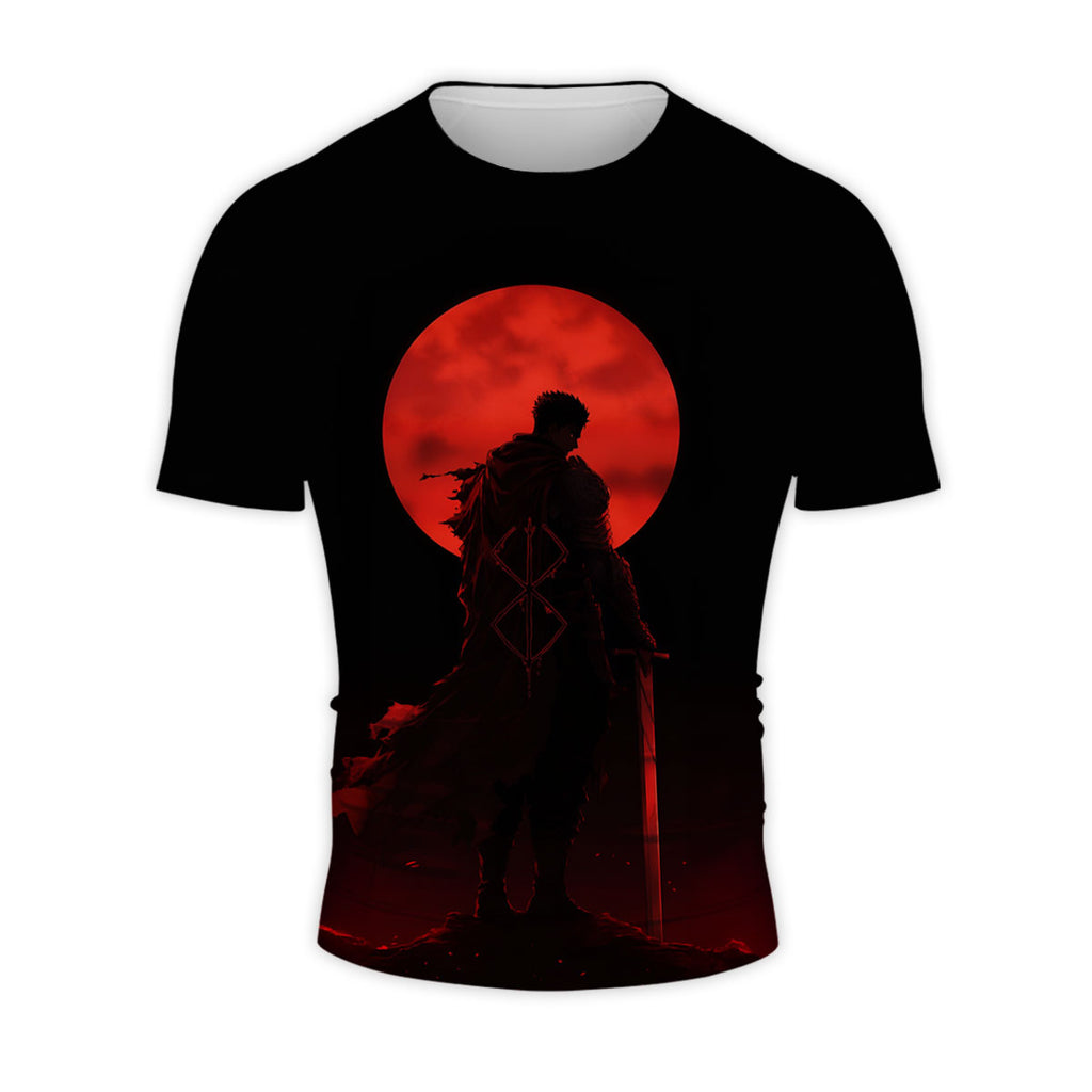 Berserker Guts Wielding Sword Anime Apparel