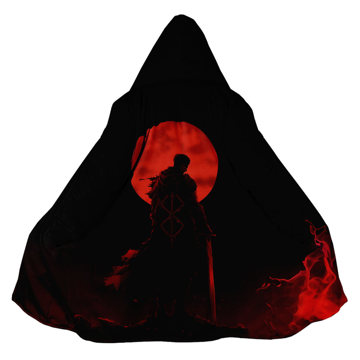 Berserker Guts Wielding Sword Anime Apparel