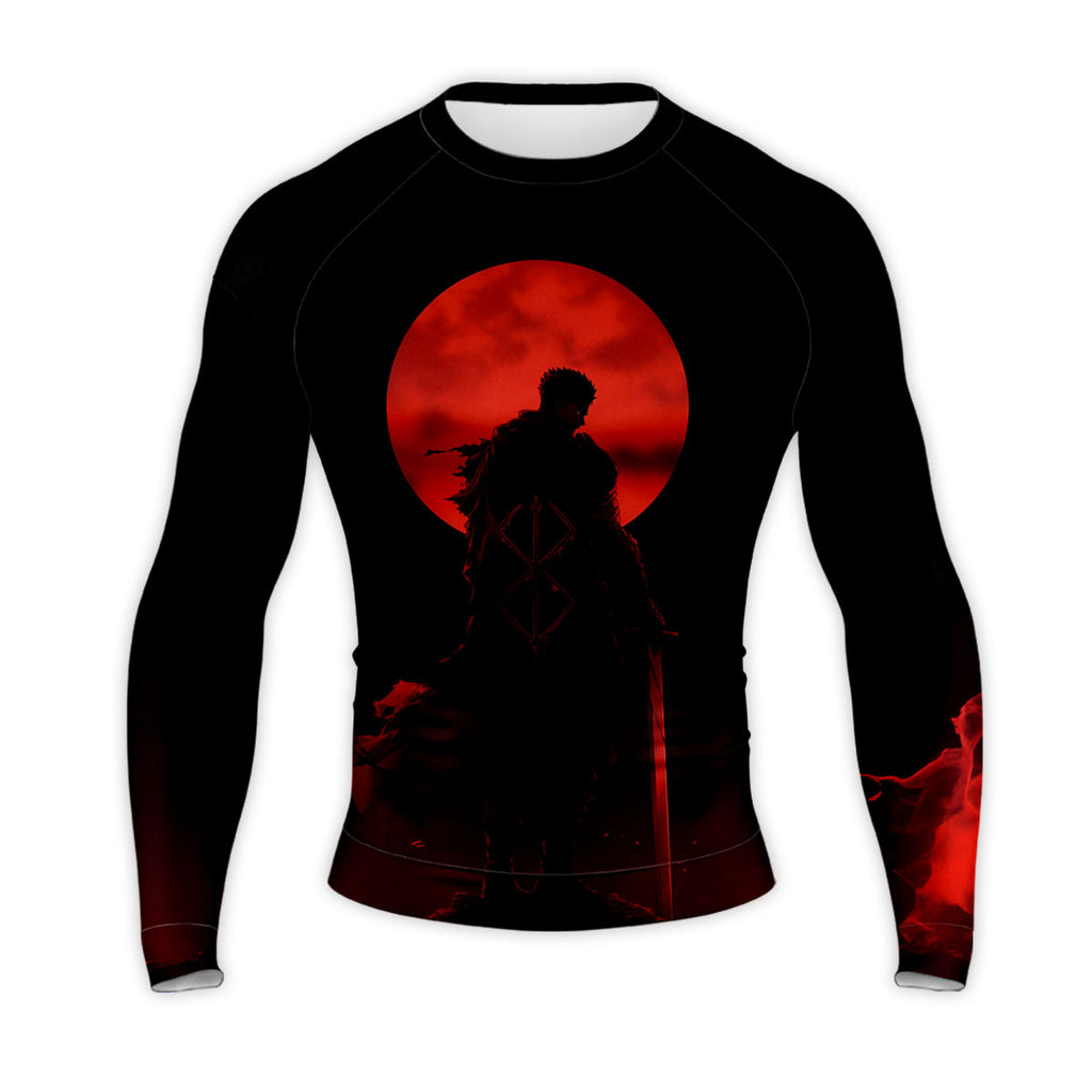 Berserker Guts Wielding Sword Anime Apparel