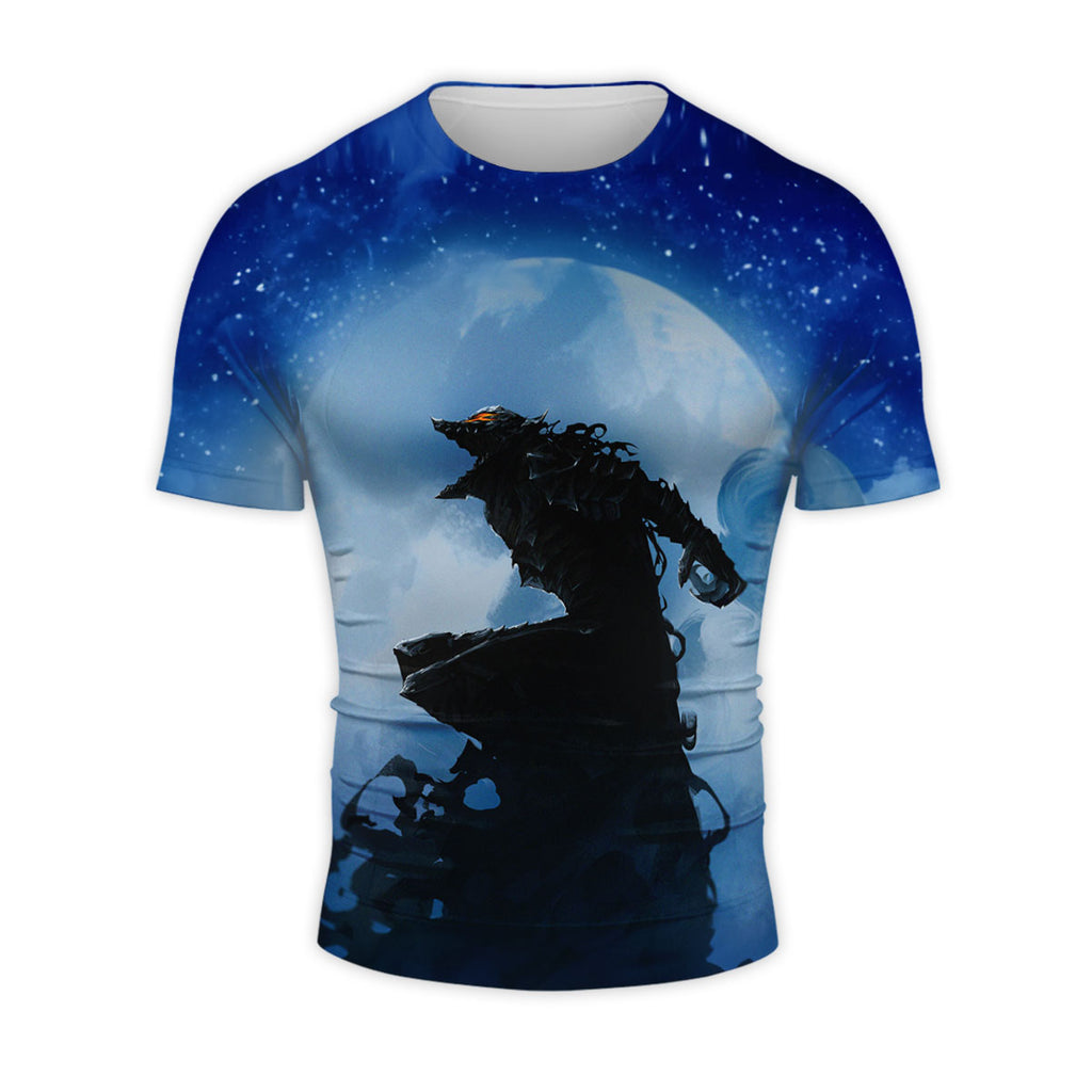 Berserker Moonlit Silhouette Battle Anime Apparel