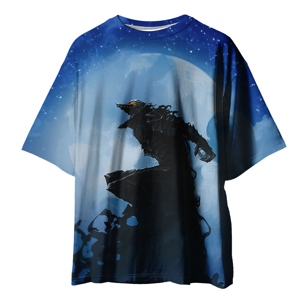 Berserker Moonlit Silhouette Battle Anime Apparel