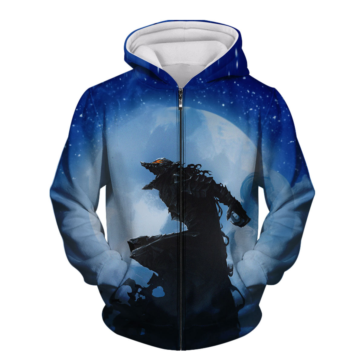 Berserker Moonlit Silhouette Battle Anime Apparel