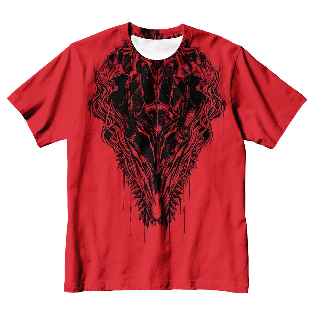 Berserker Sacrifice Dark Emblem Red Anime Apparel