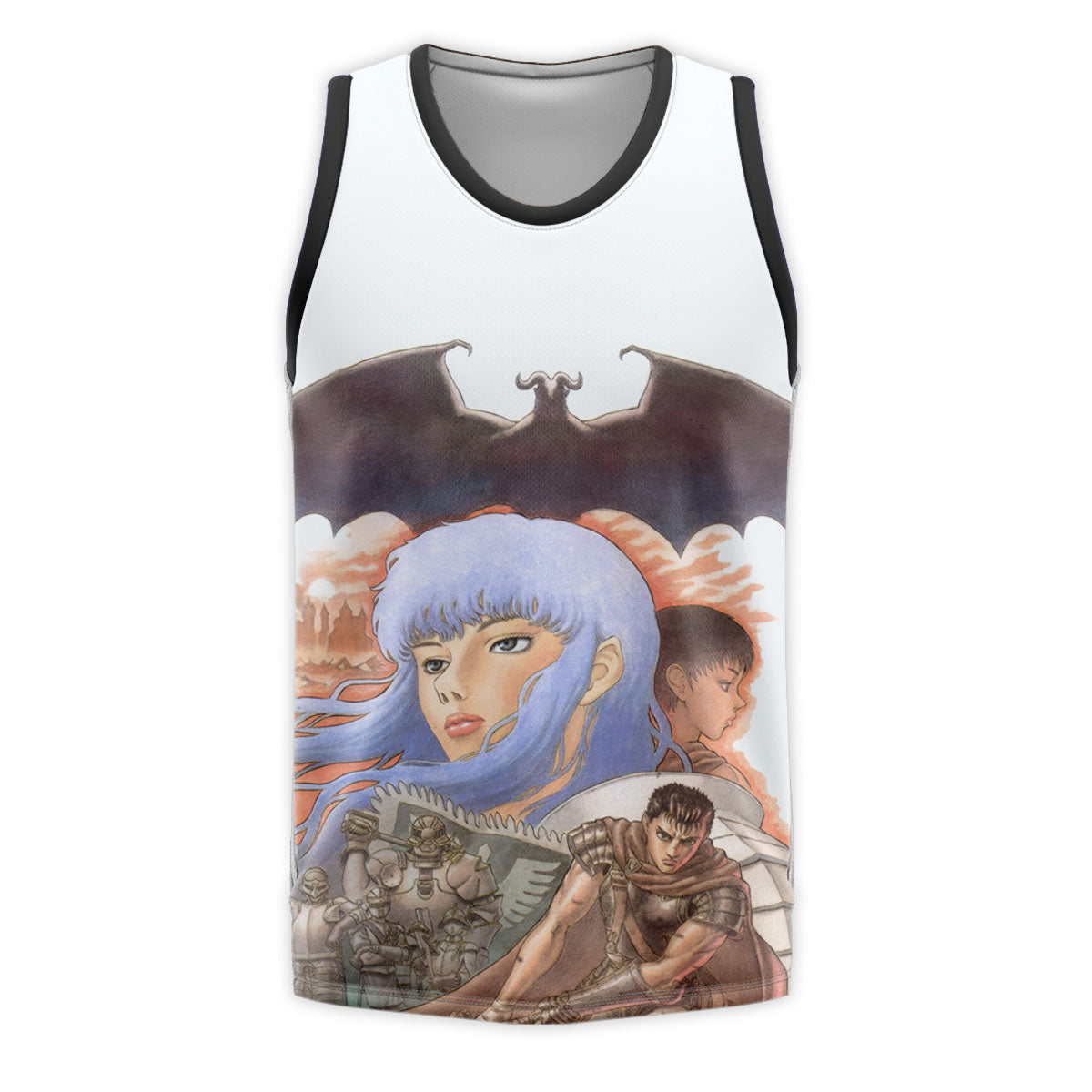 Berserker Saga Ragnar Raging Battle Flames Anime Apparel