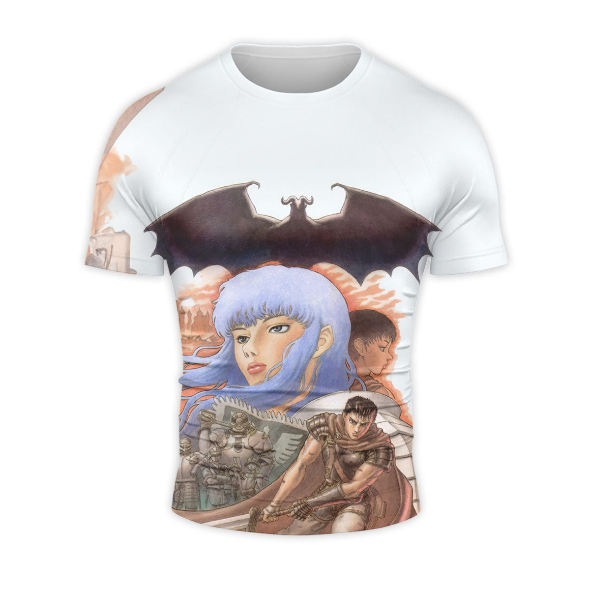 Berserker Saga Ragnar Raging Battle Flames Anime Apparel