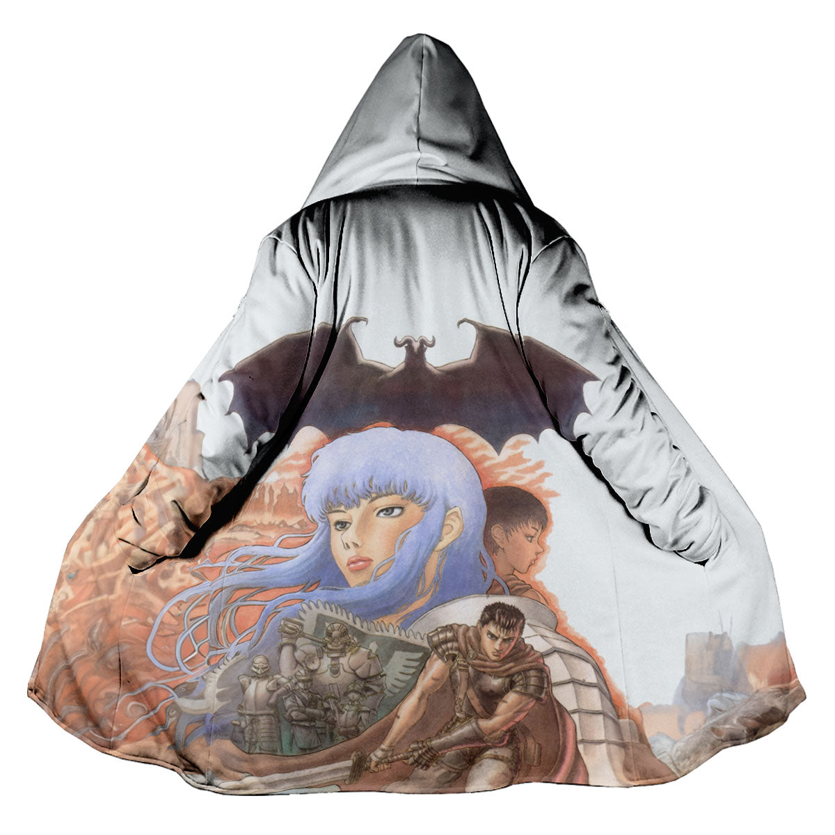 Berserker Saga Ragnar Raging Battle Flames Anime Apparel