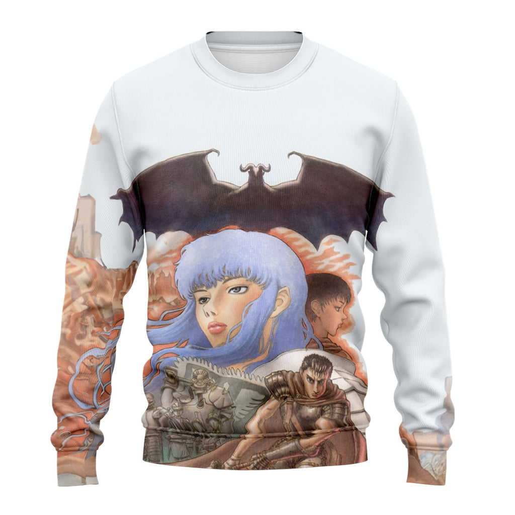 Berserker Saga Ragnar Raging Battle Flames Anime Apparel