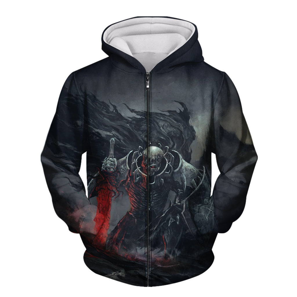 Berserker Skeleton Armored Warrior Anime Apparel