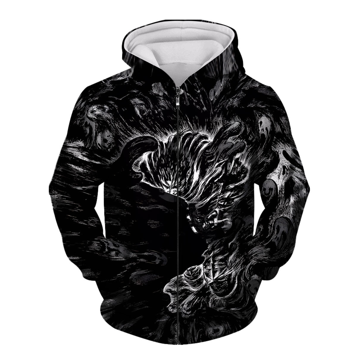 Berserker Skeleton Knight Dark Cold Anime Apparel