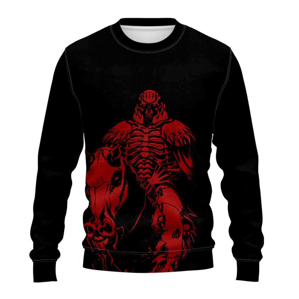 Berserker Skeleton Knight Mounted Anime Apparel
