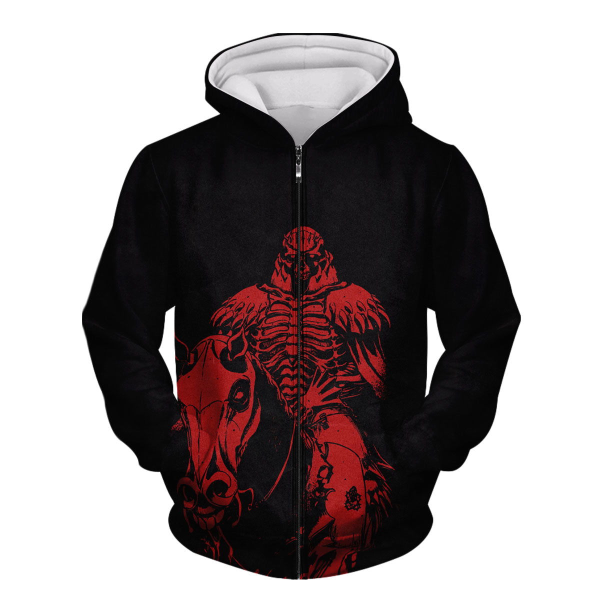 Berserker Skeleton Knight Mounted Anime Apparel
