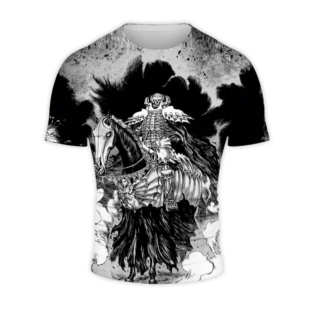 Berserker Skeleton Knight Mounted Comic Anime Apparel