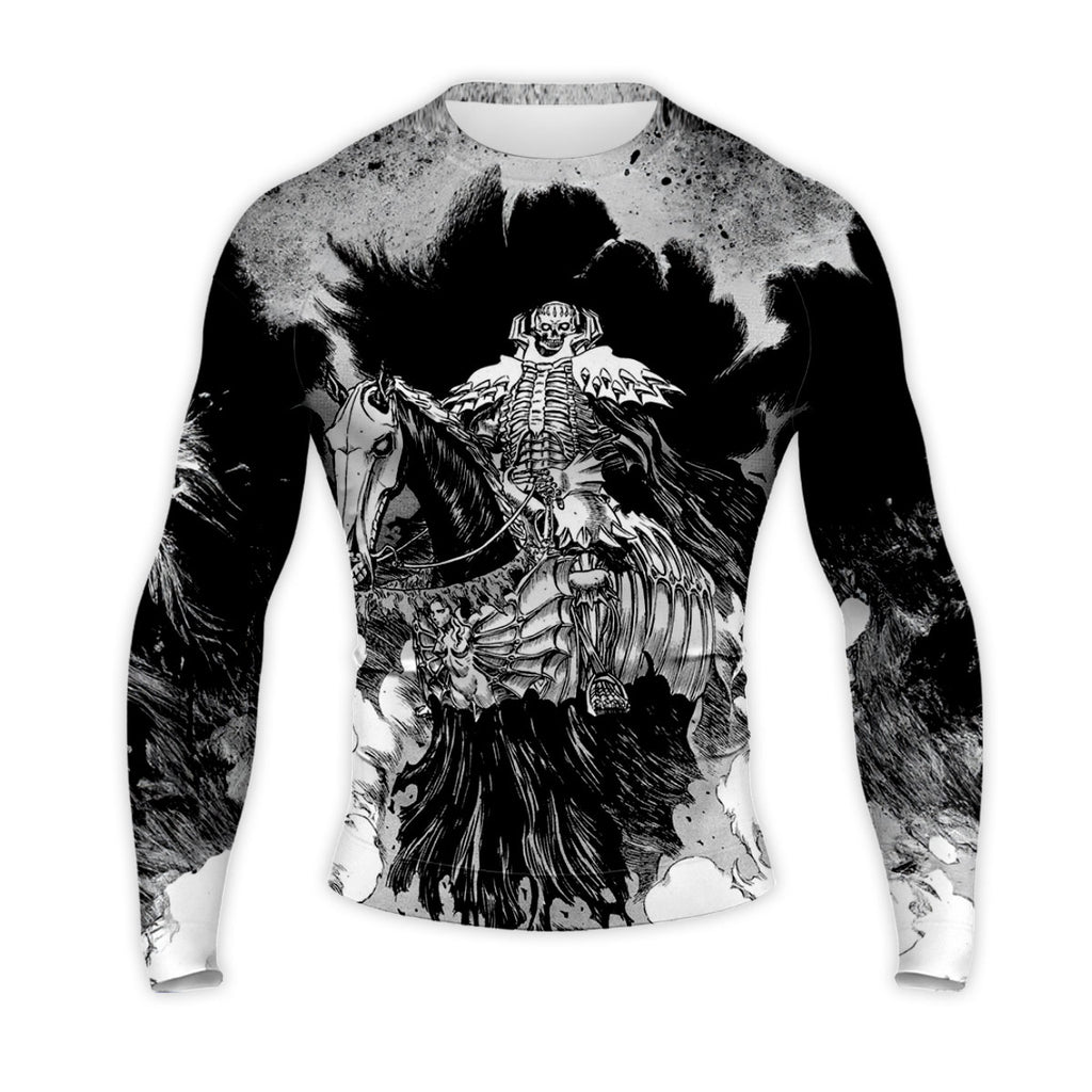 Berserker Skeleton Knight Mounted Comic Anime Apparel