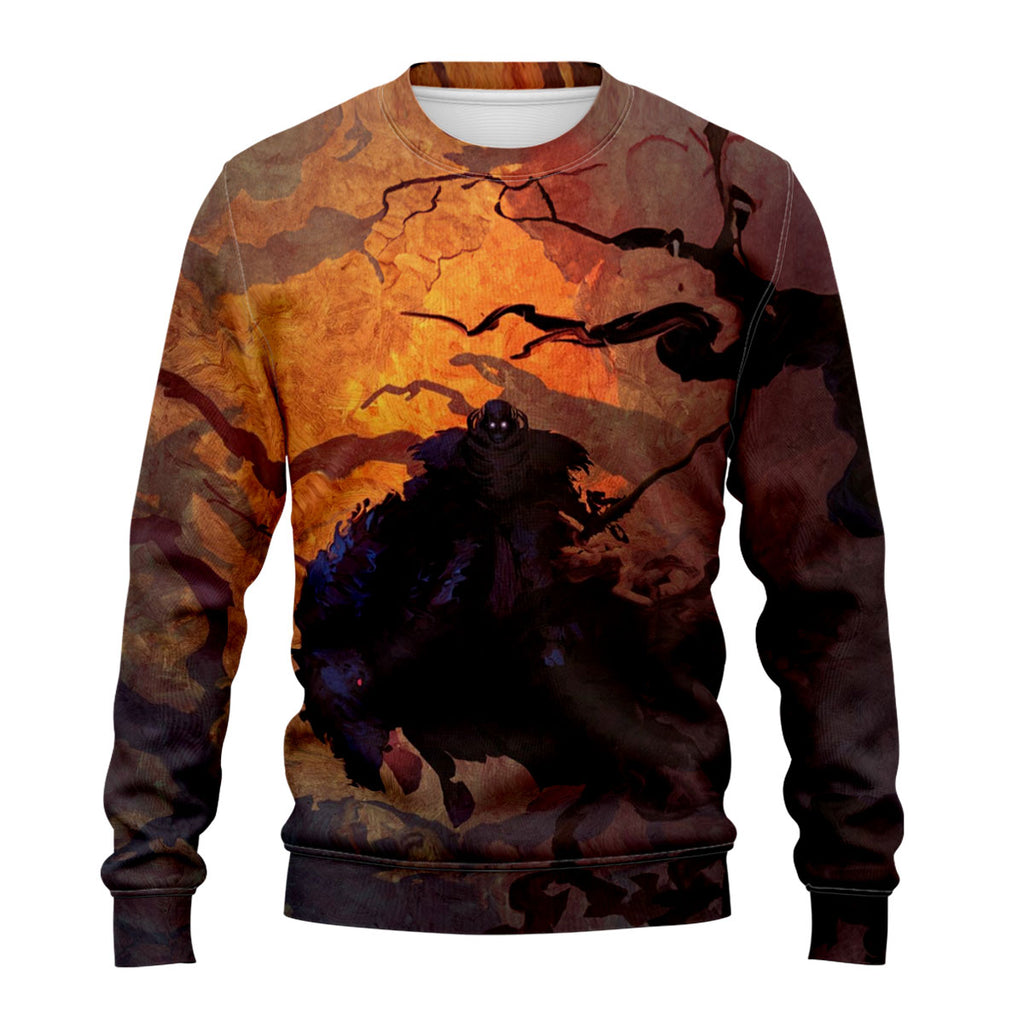 Berserker Skeleton Knight Onslaught Anime Apparel