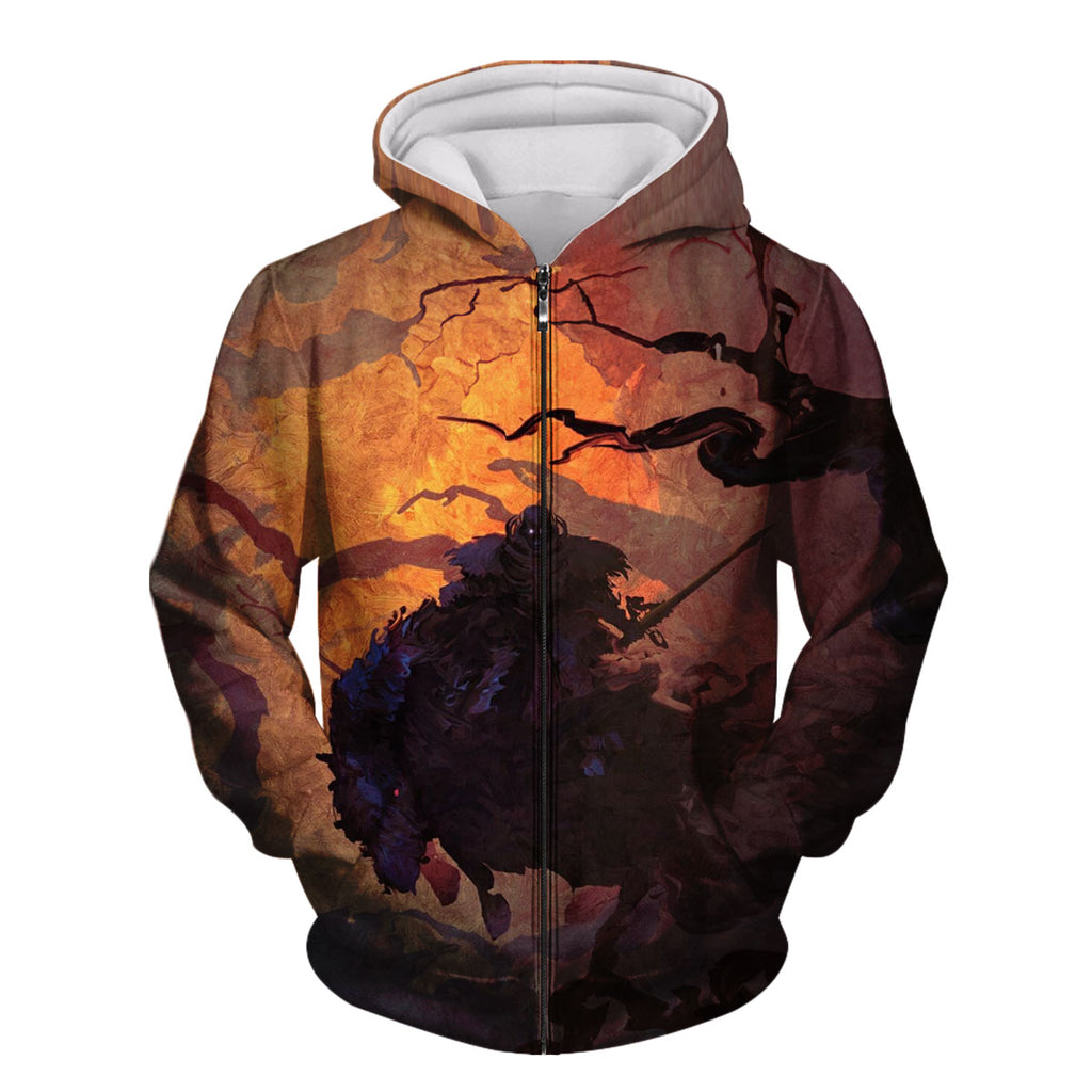 Berserker Skeleton Knight Onslaught Anime Apparel