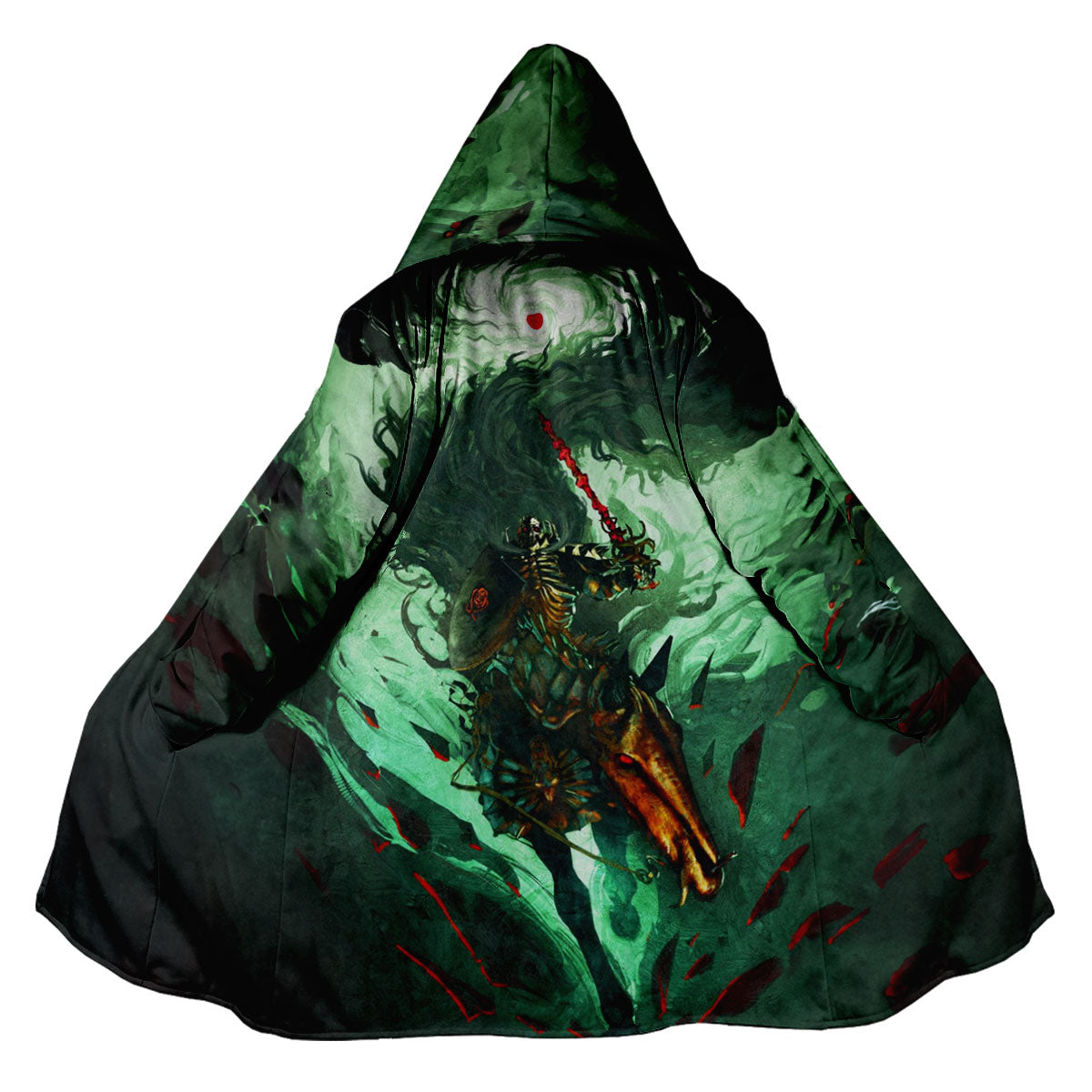 Berserker Skeleton Knight Riding Chaos Anime Apparel
