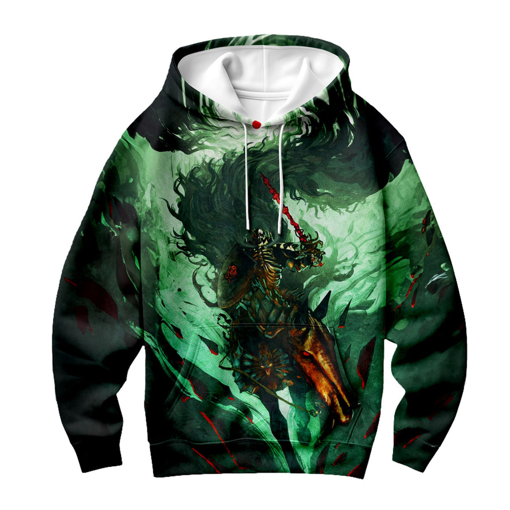 Berserker Skeleton Knight Riding Chaos Anime Apparel