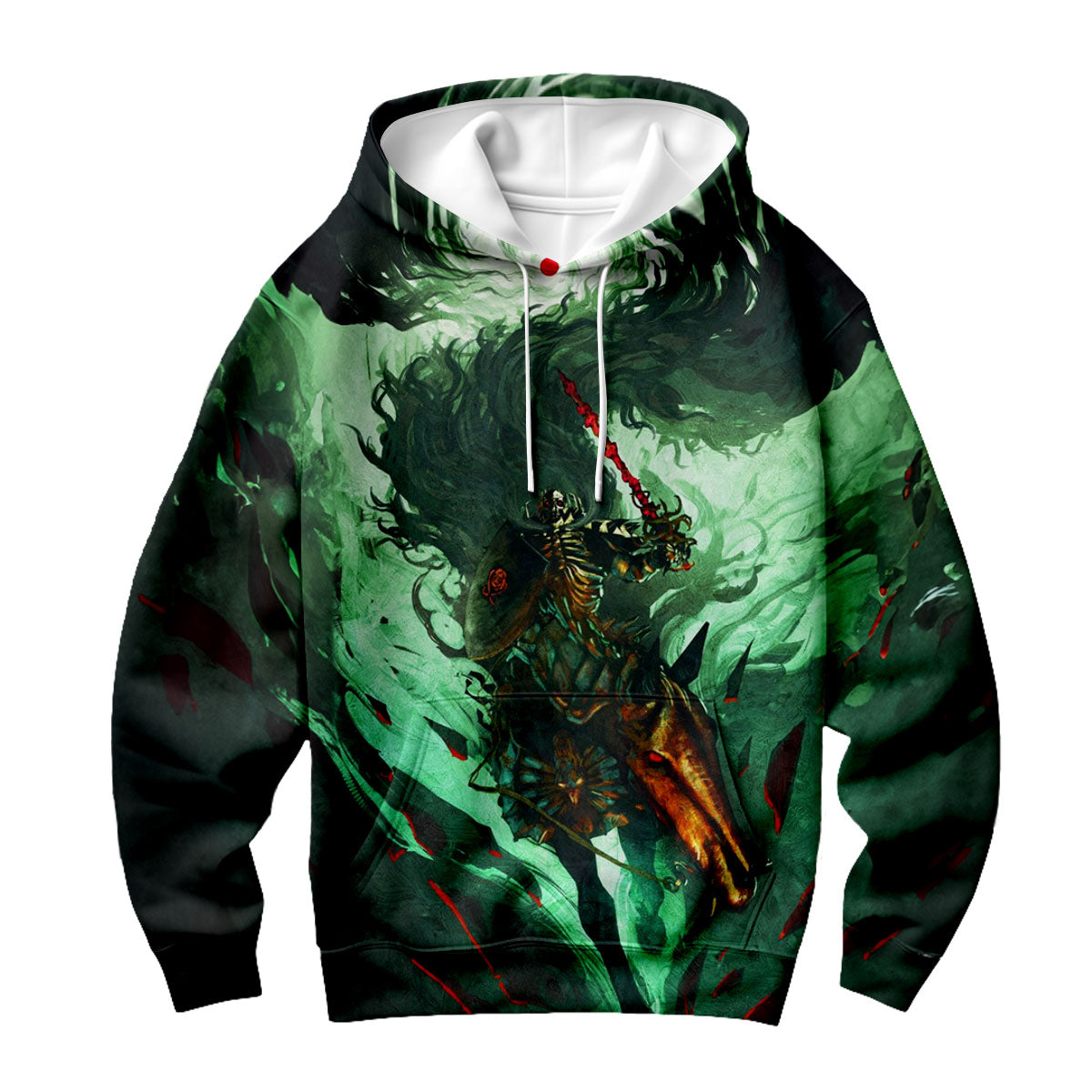 Berserker Skeleton Knight Riding Chaos Anime Apparel