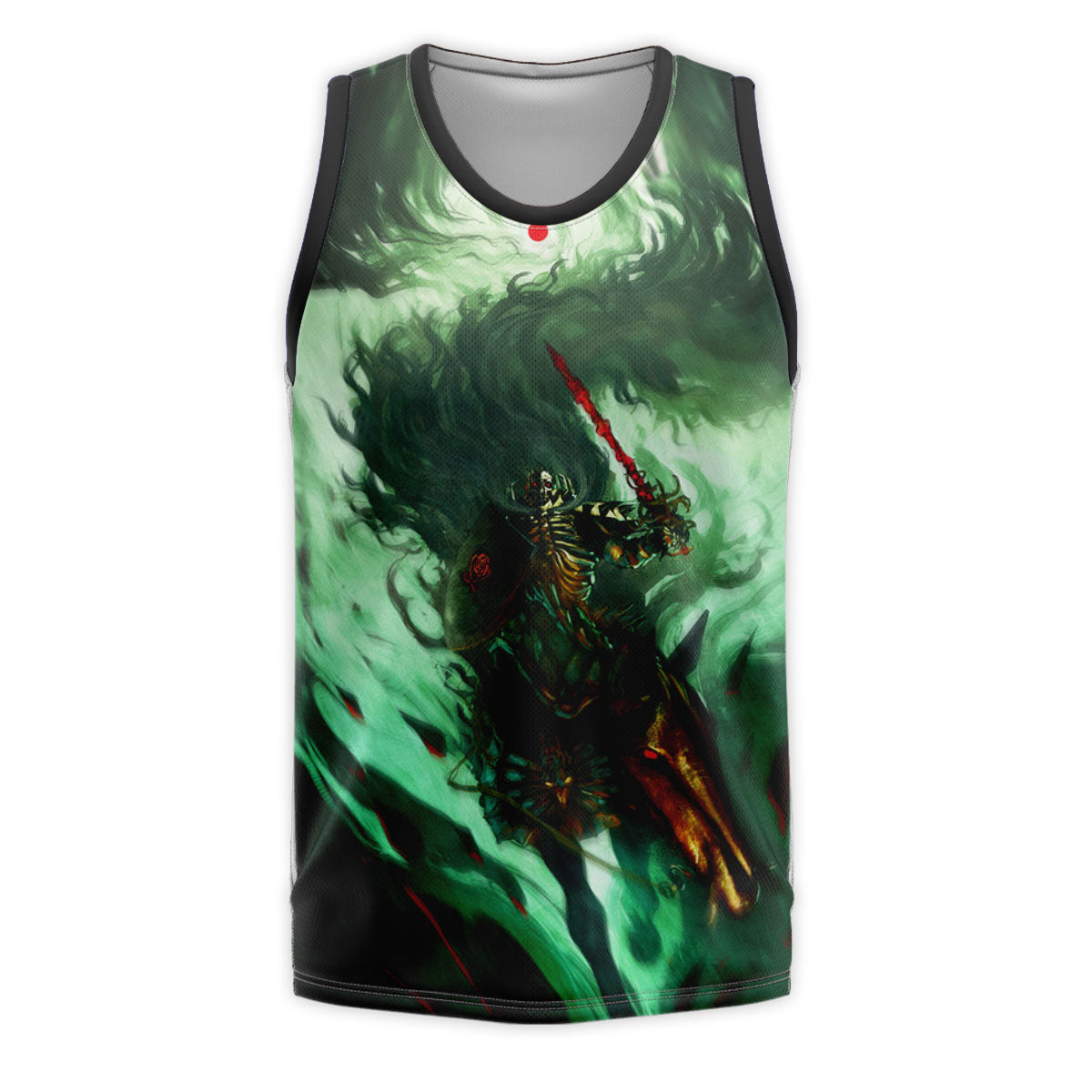 Berserker Skeleton Knight Riding Horse Anime Apparel