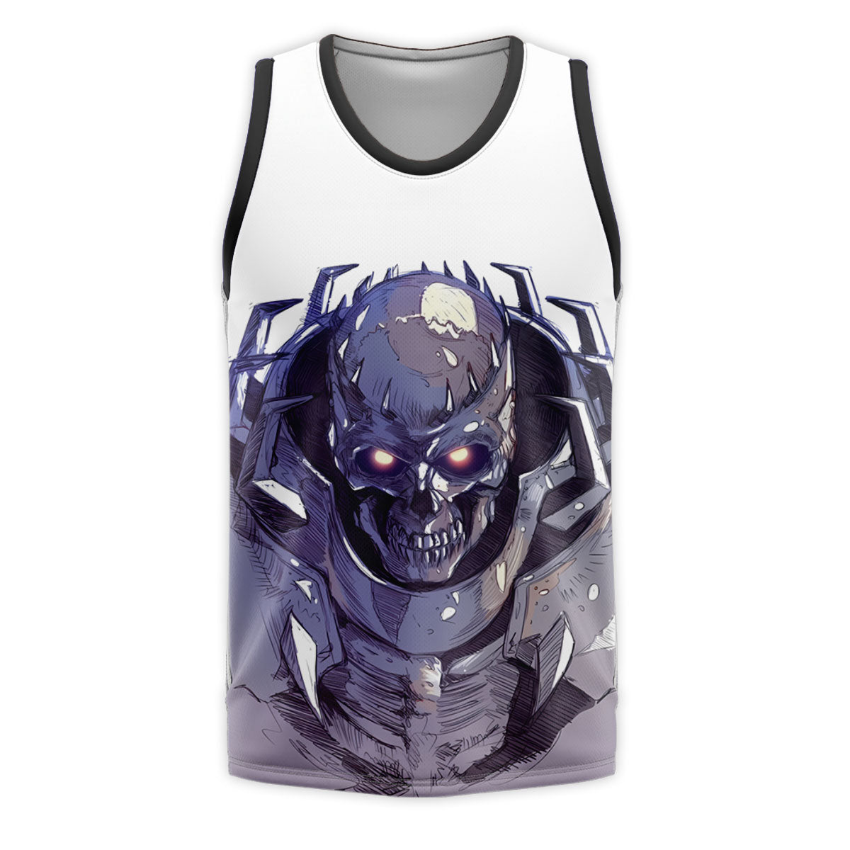 Berserker Skeleton Skullface Knight Anime Apparel