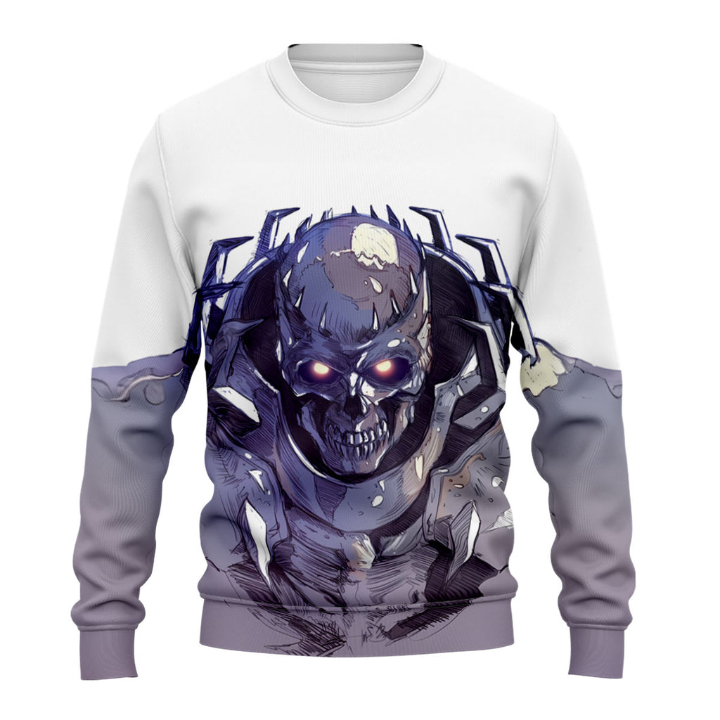 Berserker Skeleton Skullface Knight Anime Apparel