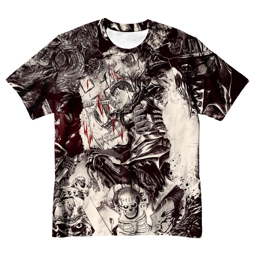 Berserker Warrior Raging Comic Art Anime Apparel