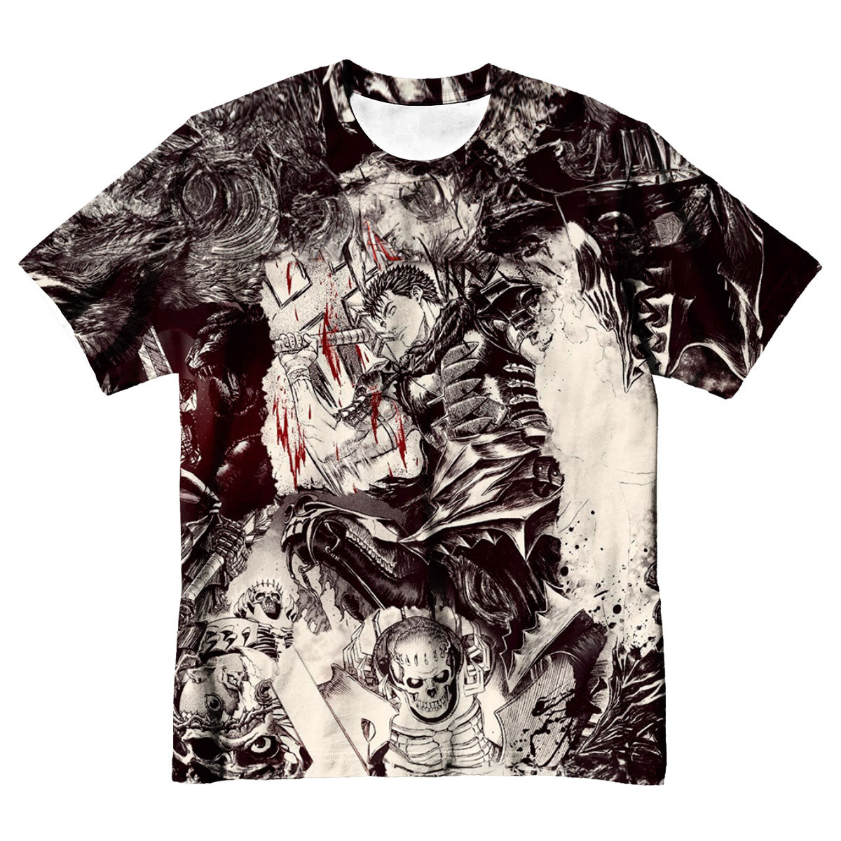 Berserker Warrior Raging Comic Art Anime Apparel
