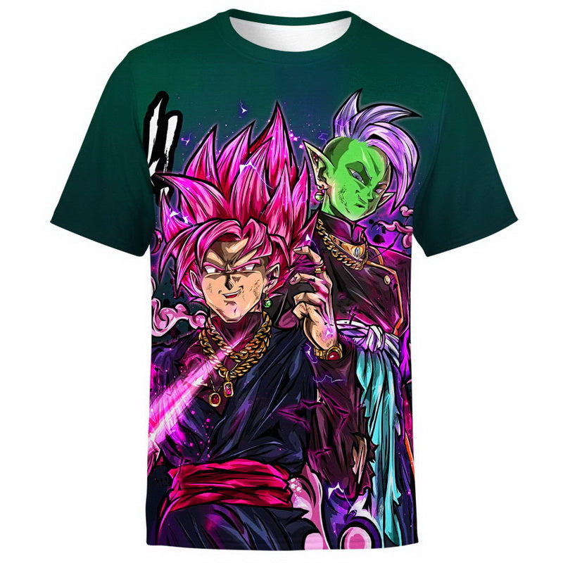 Black Goku and Zamasu Hoodie / T-Shirt