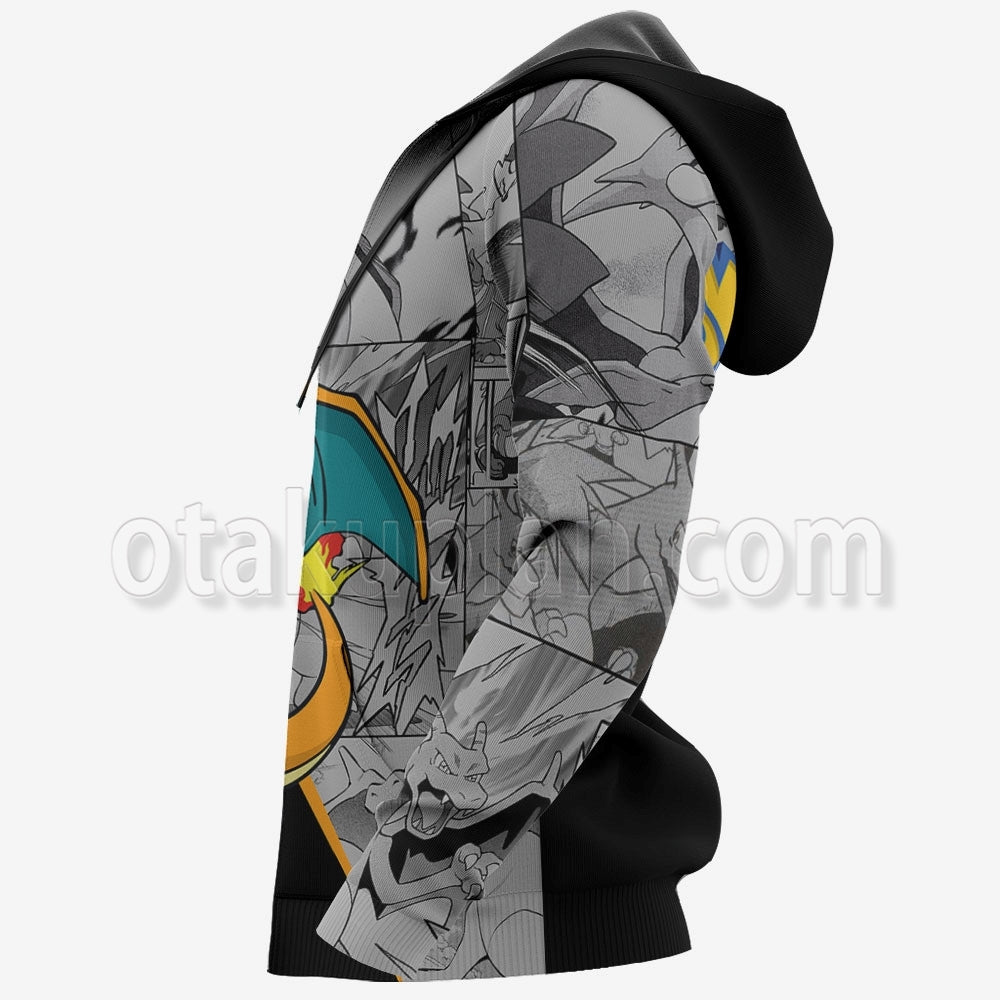 Charizard Hoodie Custom Mix Manga