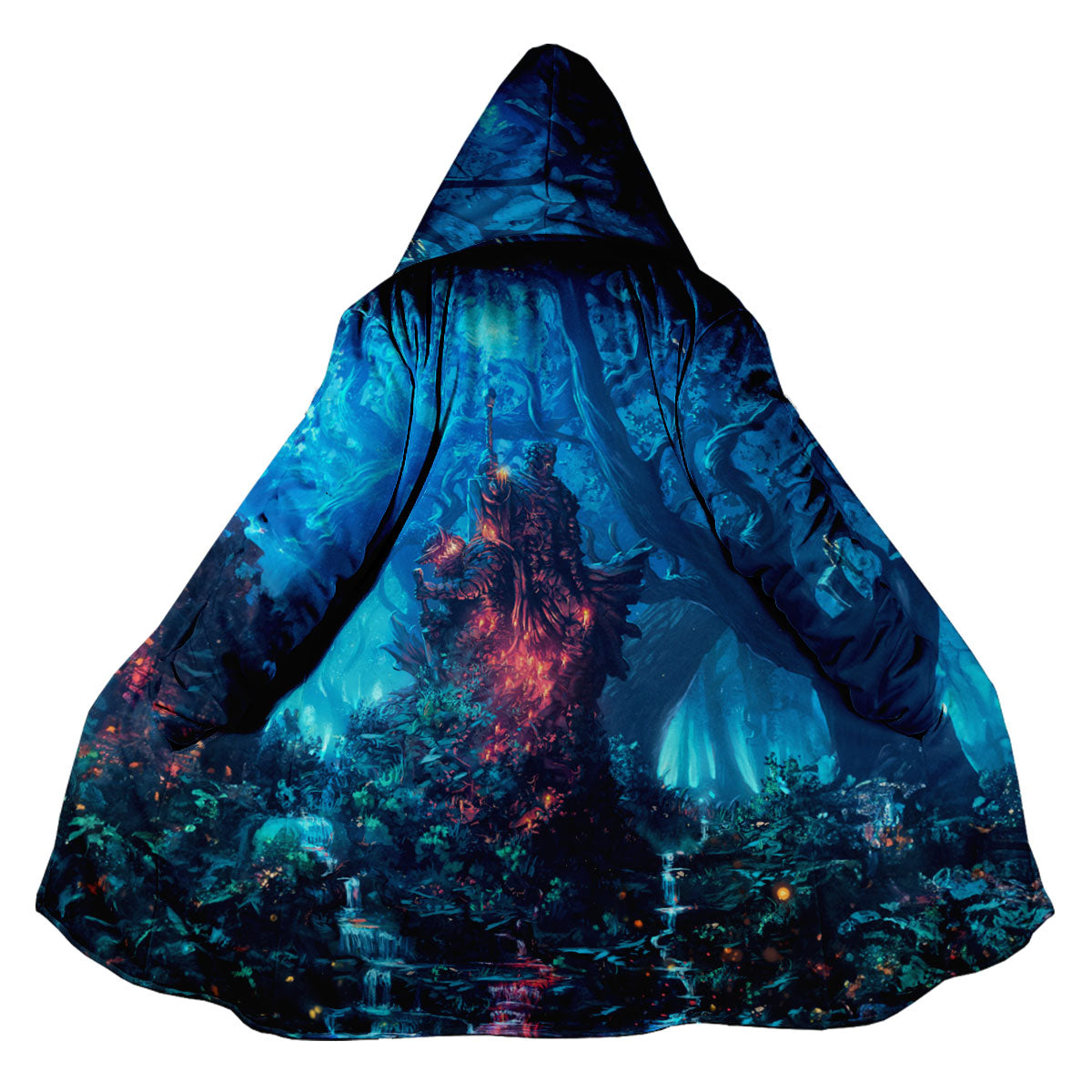 Crazy Skeleton Knight Forest Anime Apparel