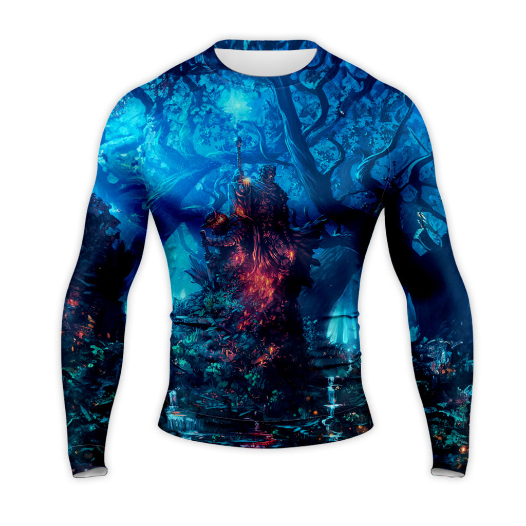 Crazy Skeleton Knight Forest Anime Apparel