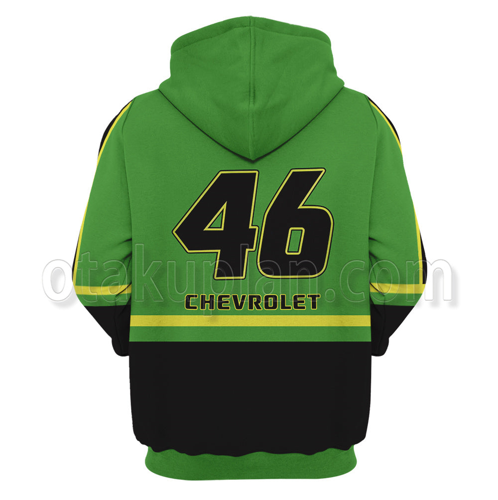 Days Of Thunder Cole Trickle 46 City Chevrolet Jacket Cosplay Hoodie