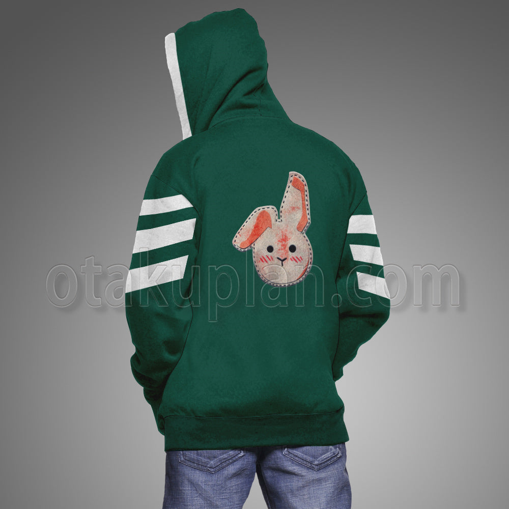 Dead By Daylight Bunny Feng Min Green Cosplay Hoodie