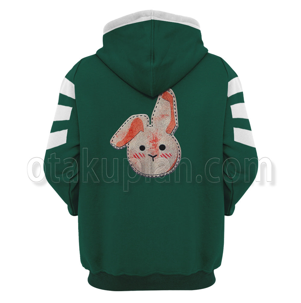 Dead By Daylight Bunny Feng Min Green Cosplay Hoodie