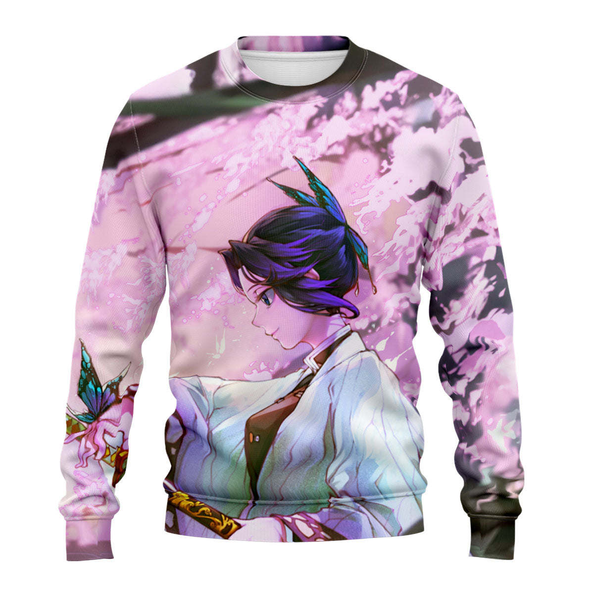 Demonslayer Shinobu Cherryblossom Battle Anime Apparel