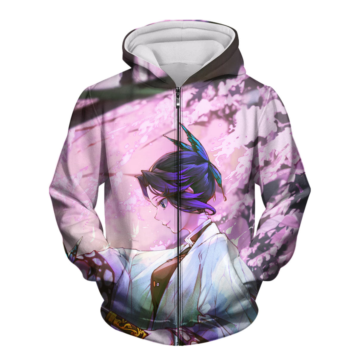 Demonslayer Shinobu Cherryblossom Battle Anime Apparel
