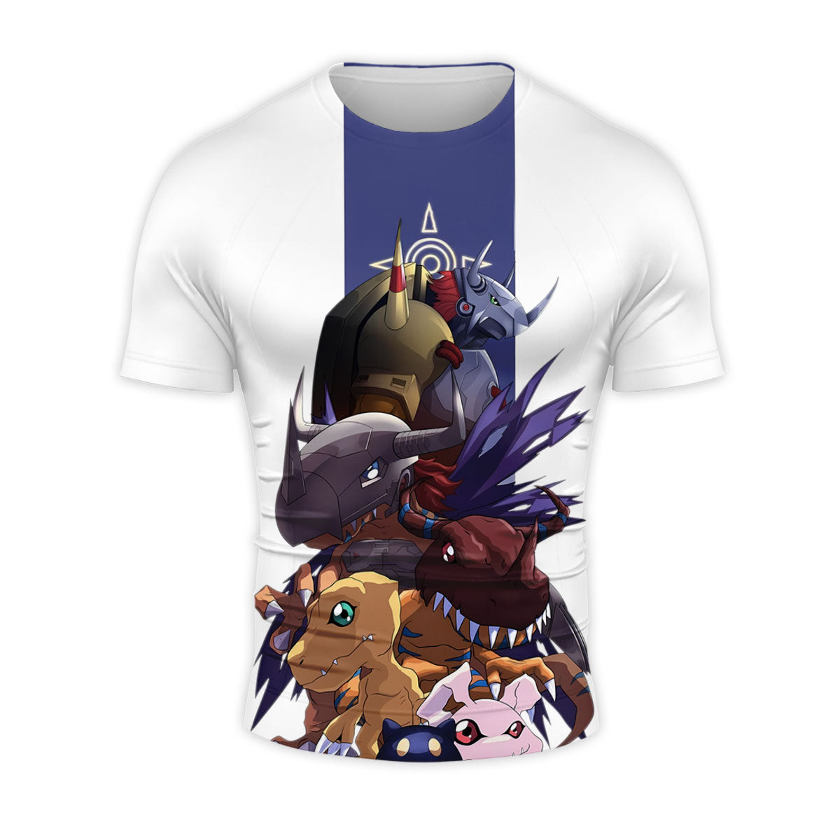 Digimon Adventure Agumon Blue Evolution Process Anime Apparel