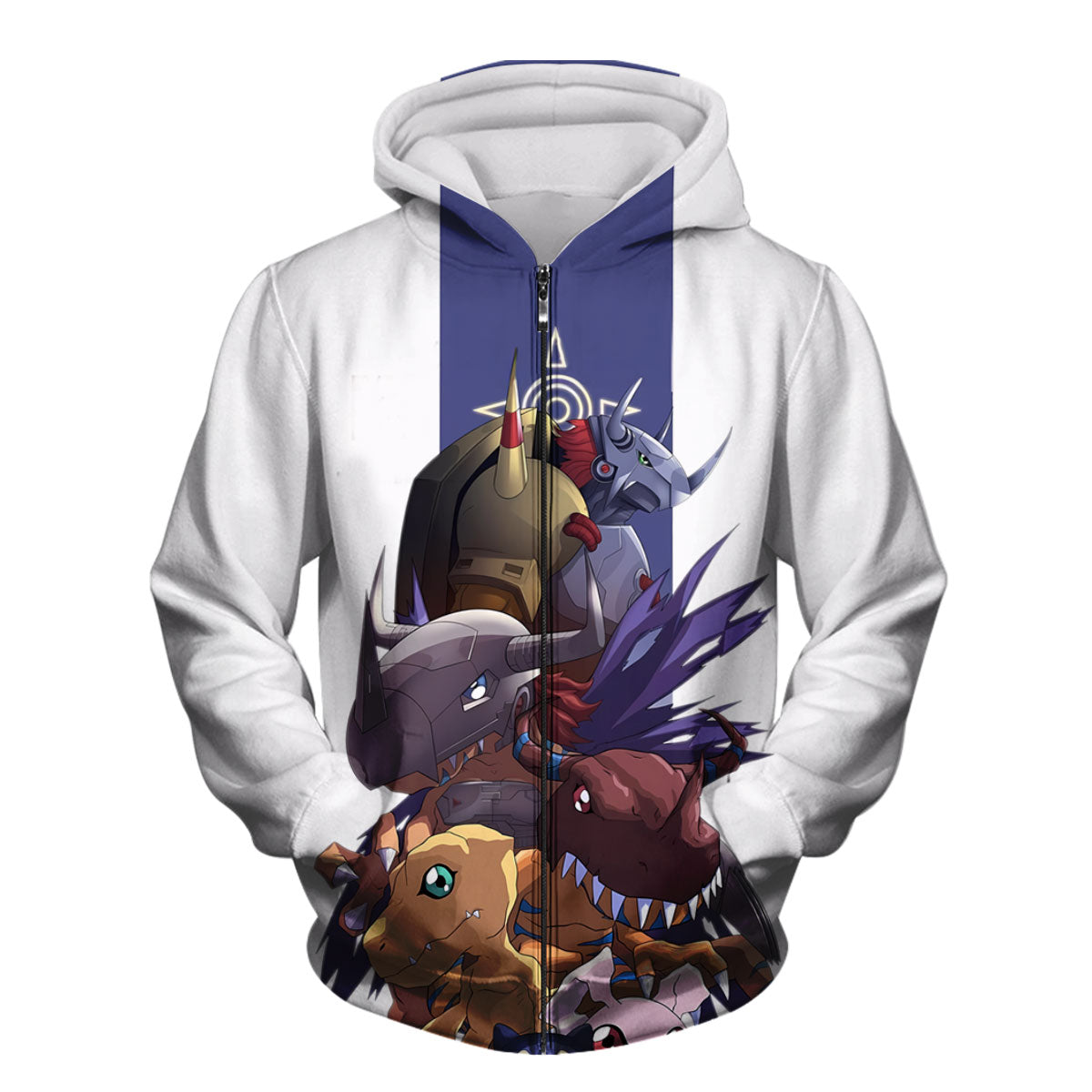 Digimon Adventure Agumon Blue Evolution Process Anime Apparel